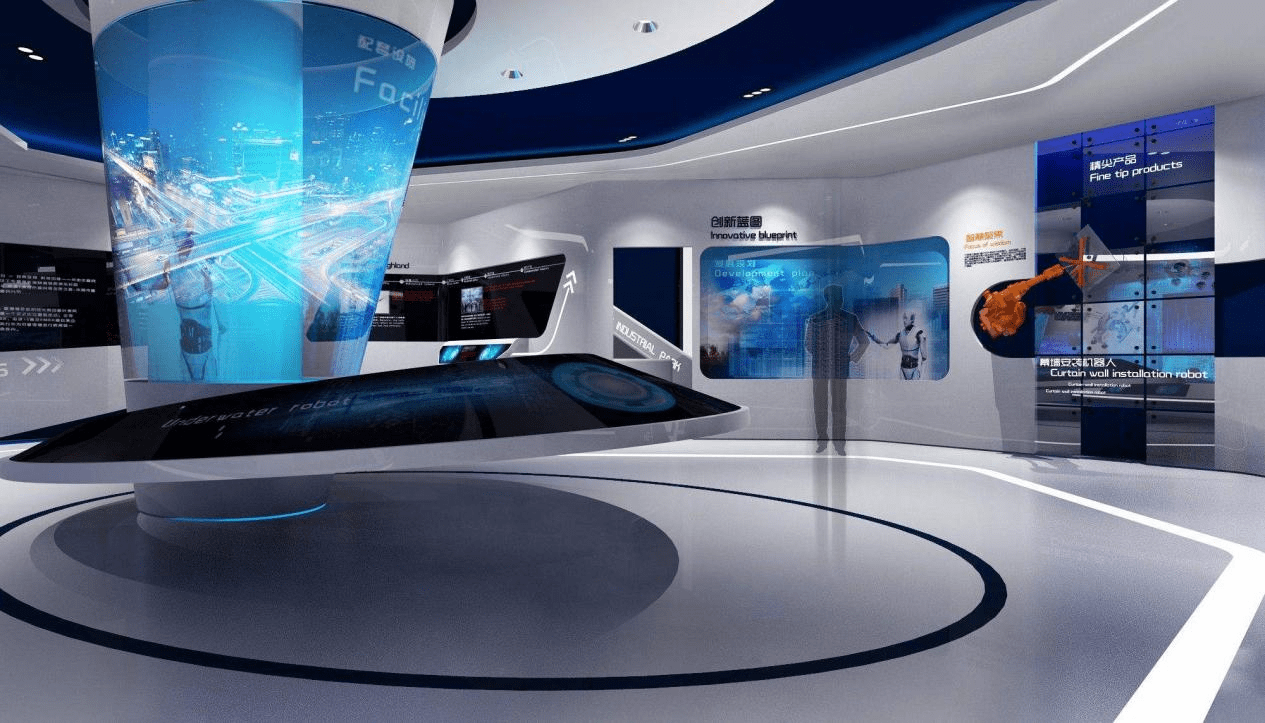 多媒體互動展廳展示技術的設計