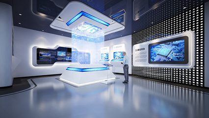 企業5G展廳設計 多媒體科普5G技術，共建5G生態